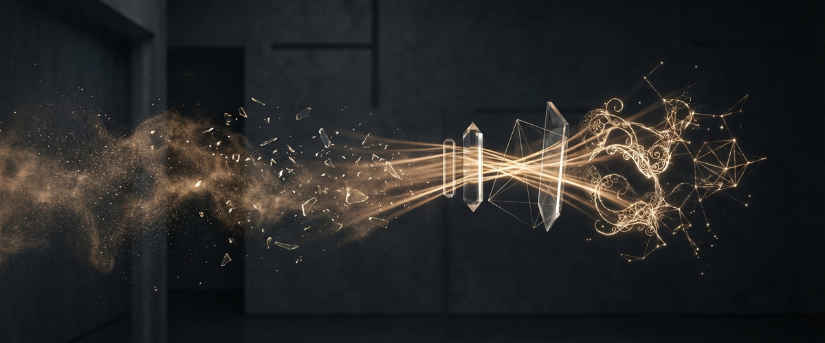 Ideas transforming into stories