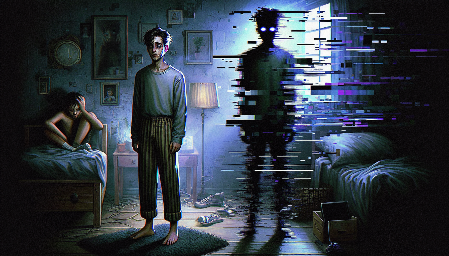 Jake faces off against Mike and an unstable game world.