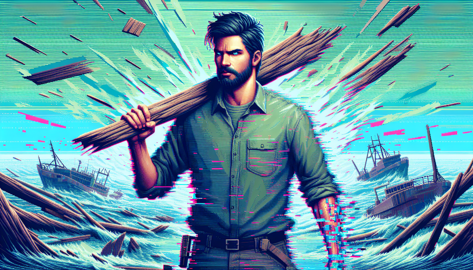 Jake unlocks new reality-altering abilities by defeating a creature.