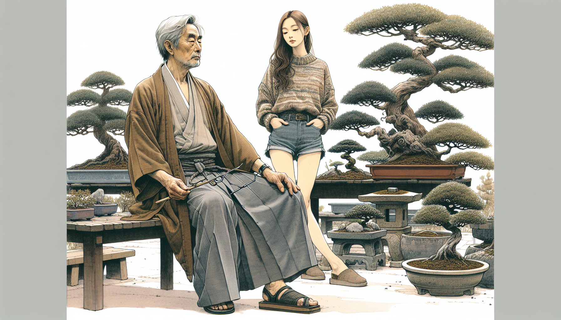 Mr. Tanaka advises Sakura to find balance in her activism and life.