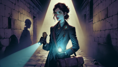 Shadows Beneath the Louvre