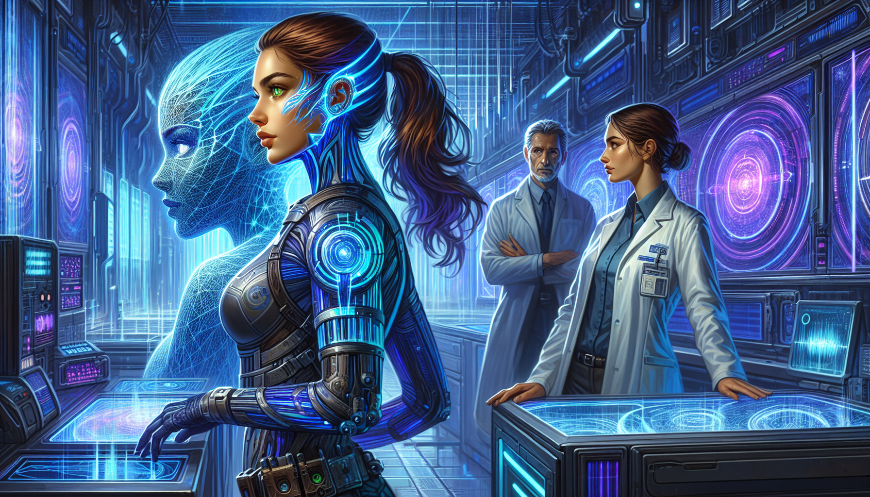 Zara leaves the lab with determination, while Eliana watches with hope and apprehension.