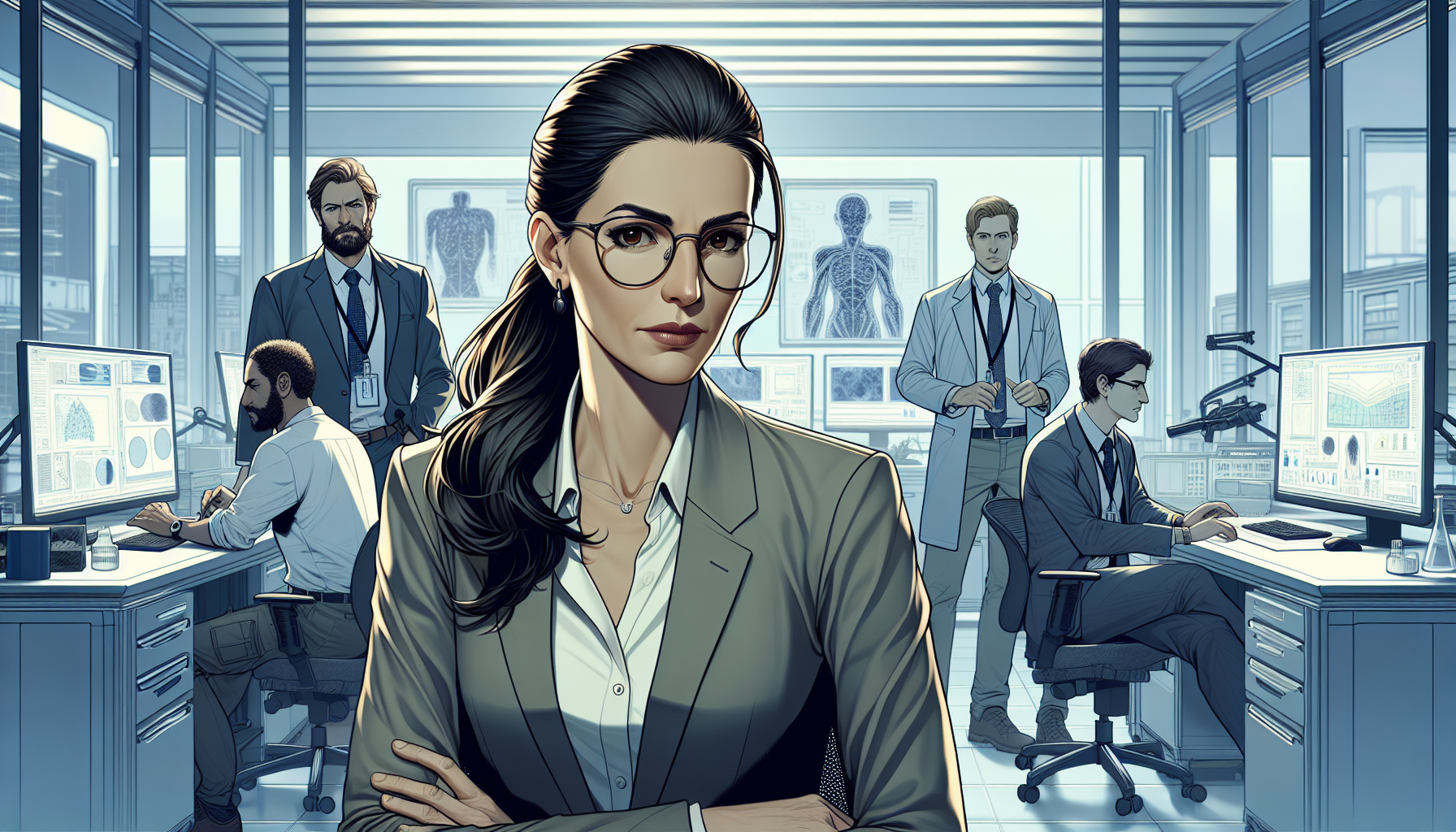 Amelia explains to her team that they passed THOTH's test and must prepare humanity for the cosmic awakening.