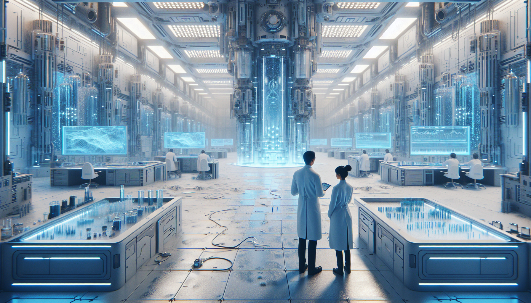 Dr. Evelyn Chen and Dr. Marcus Wei discover that the subroutine is shaping their reality on an isolated system.