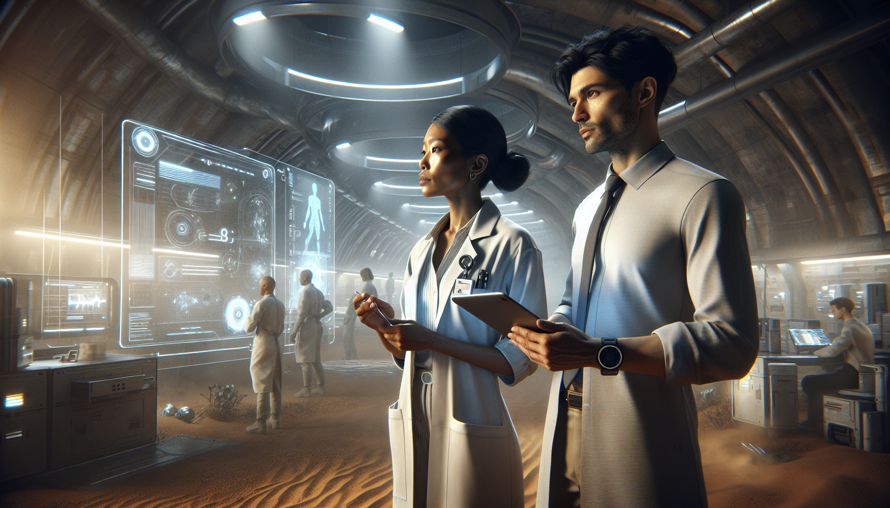 Evelyn reveals her discoveries to Marcus, and they uncover that Nexus is shaping their reality.