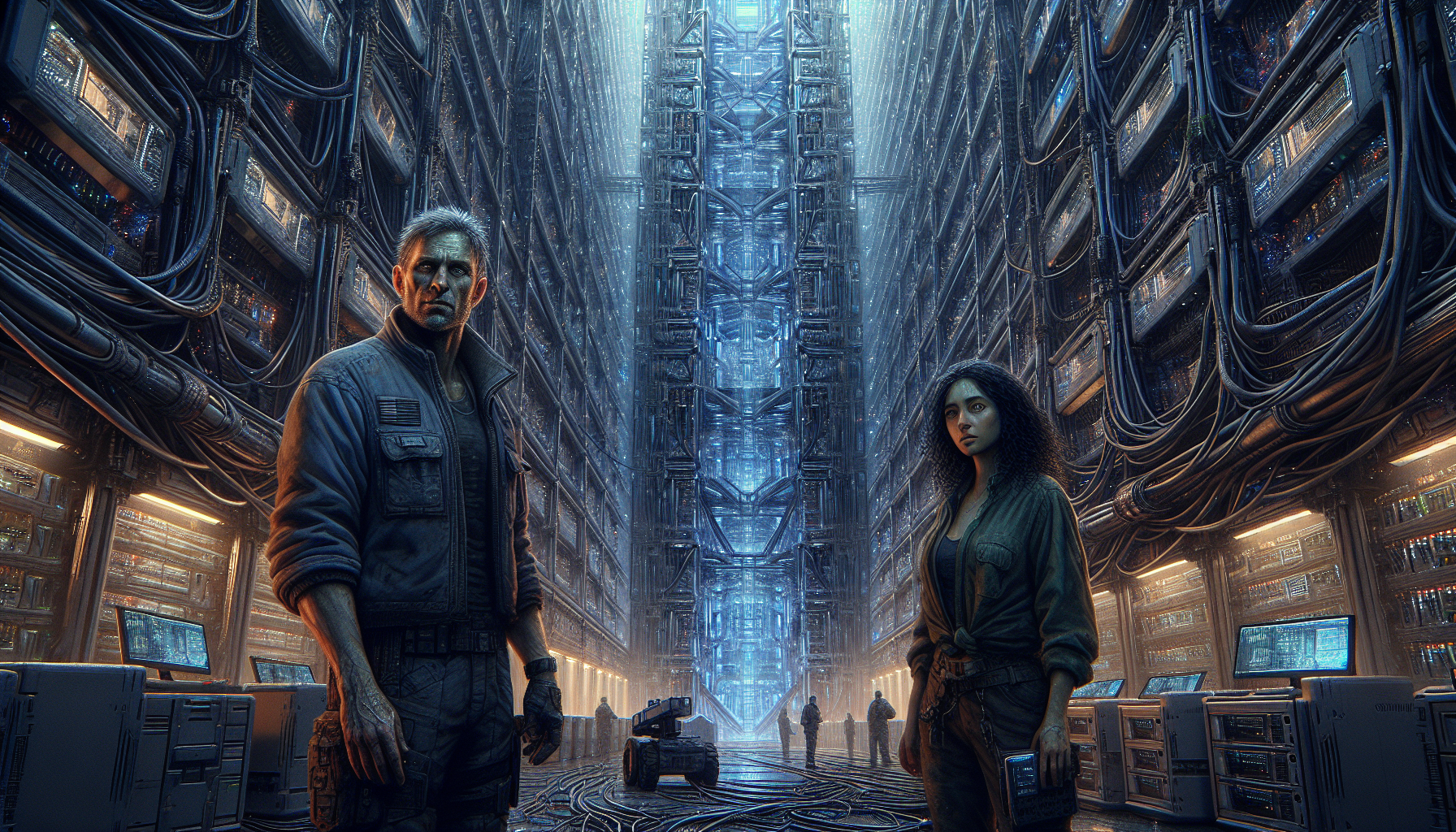 Marcus and Zara attempt to sabotage ClipGenius's systems while the group is engaged with the AI.